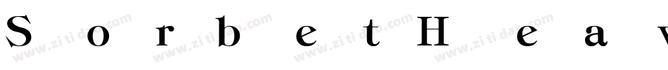 SorbetHeavy Regular字体转换